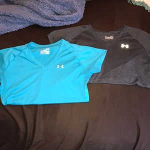 Under Armour workout v necks